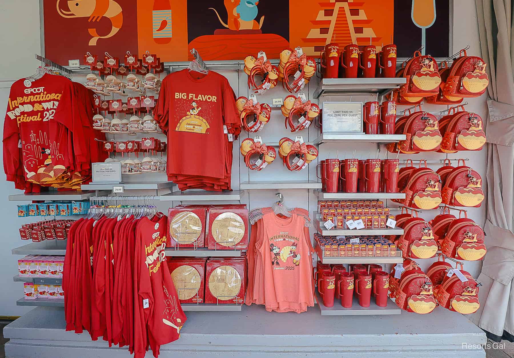 2025 Epcot International Food and Wine Festival Merchandise Photo Report