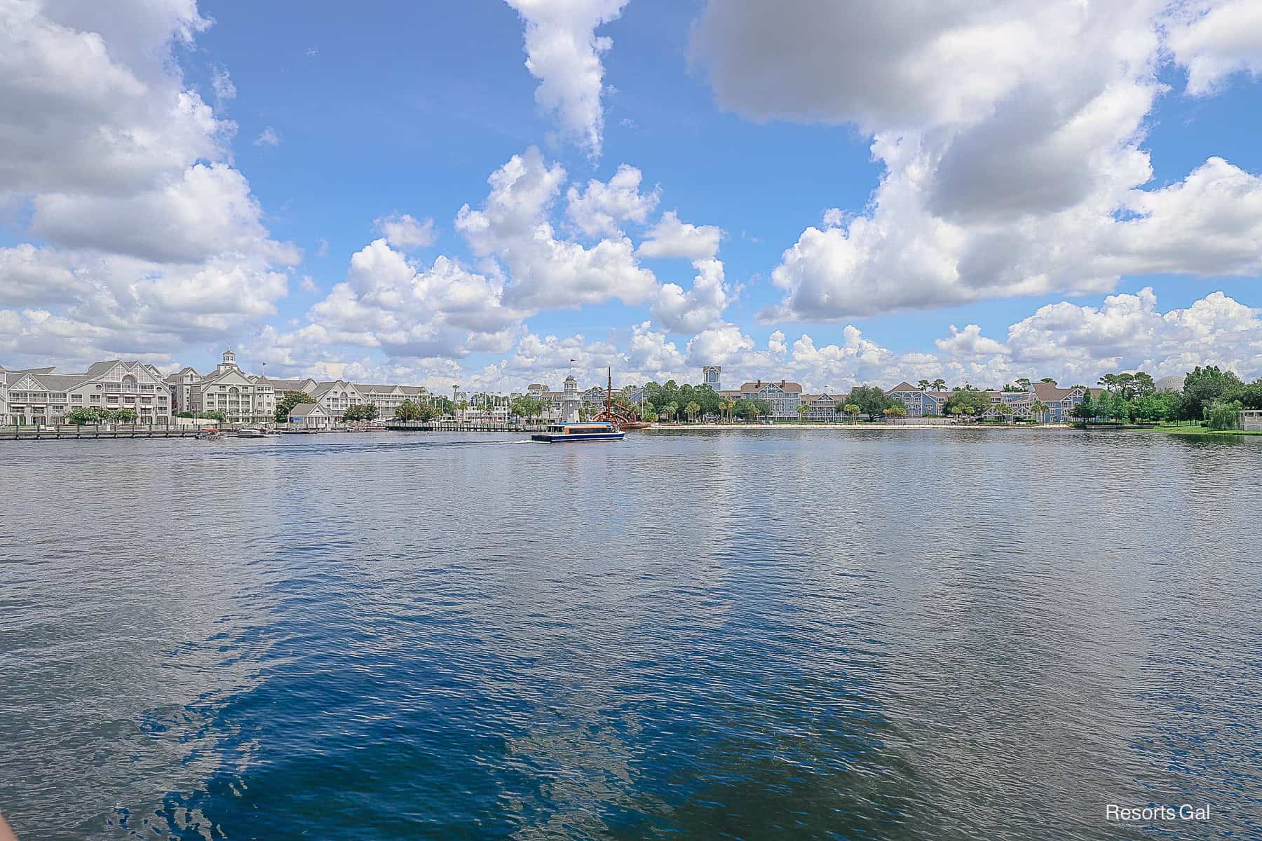 scenic photo of resorts at Disney World in the Epcot Area
