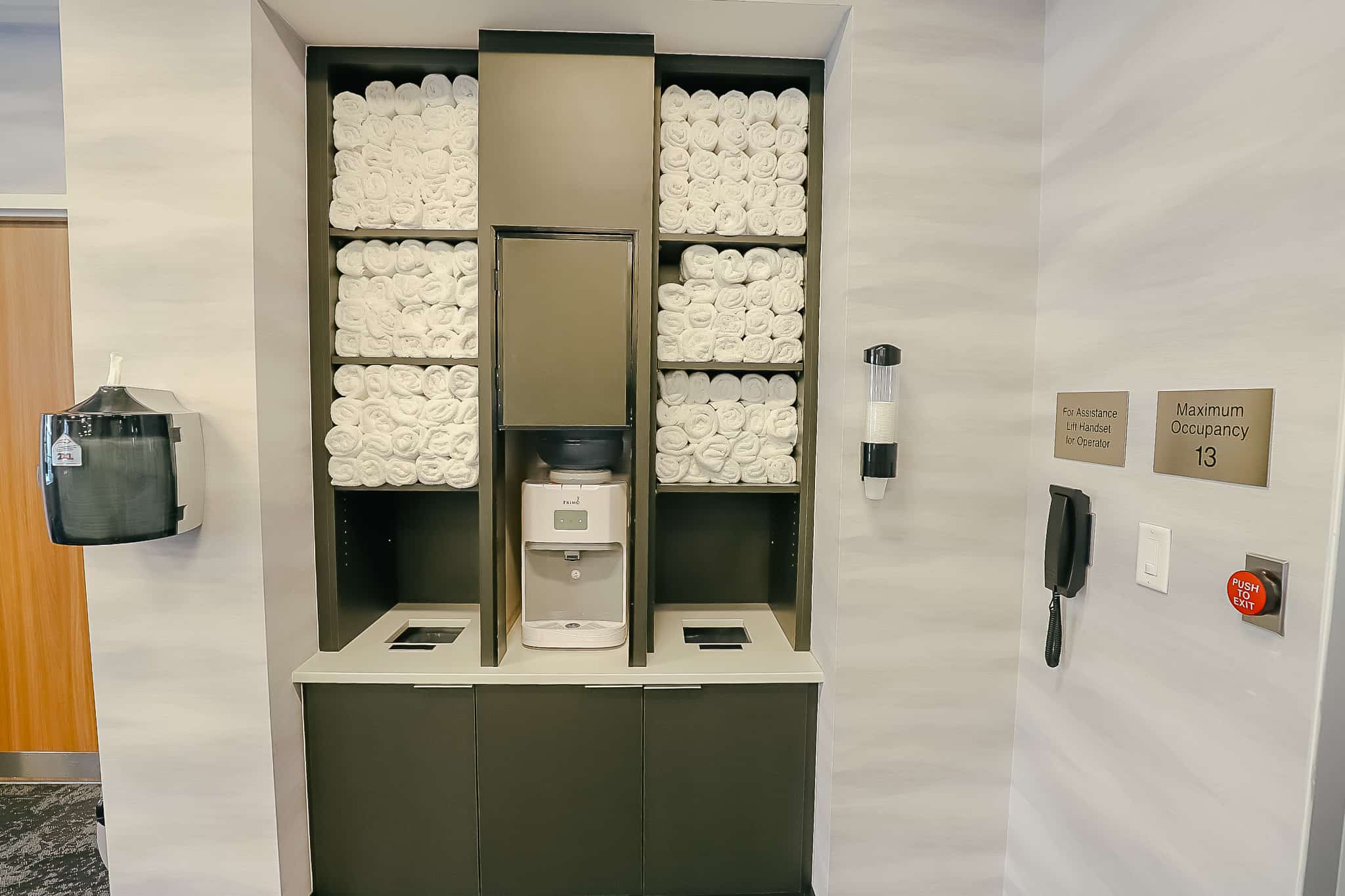 towels and filtered water Fairfield Inn Orlando at Flamingo Crossings