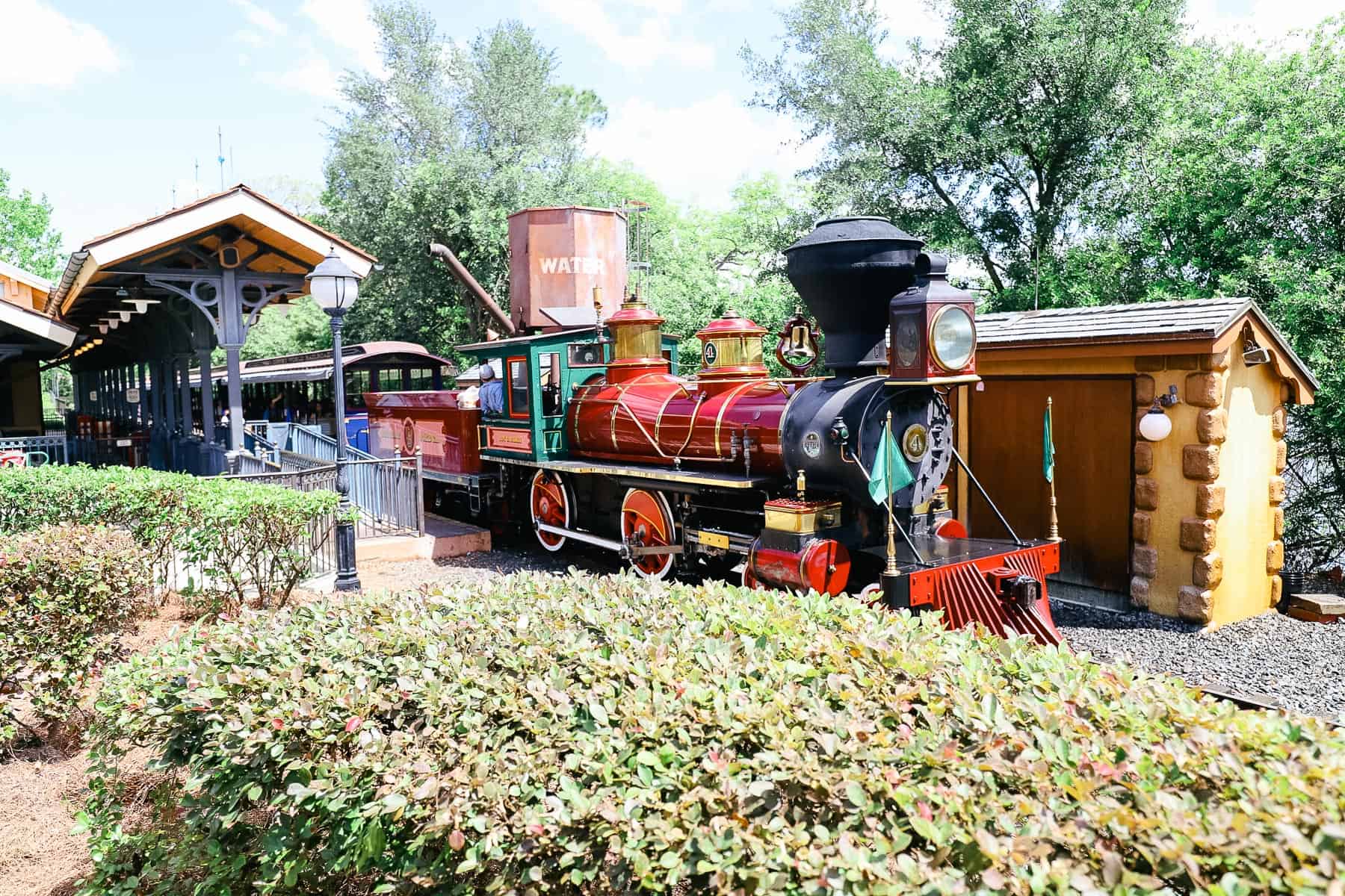 Fantasyland Station in Storybook Circus at Magic Kingdom