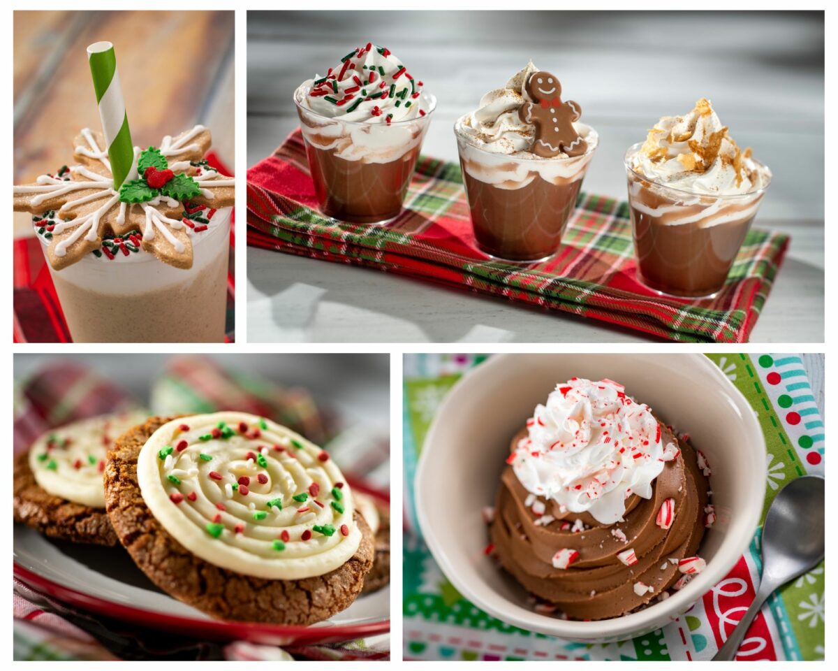 items available at the 2025 Festival of the Holidays at Epcot