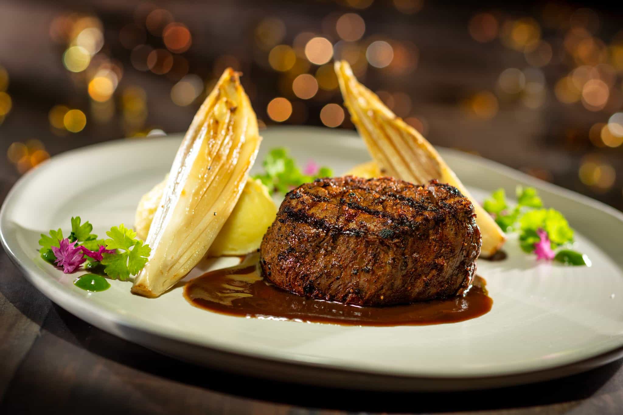 Filet Mignon with endive from the Brown Derby 