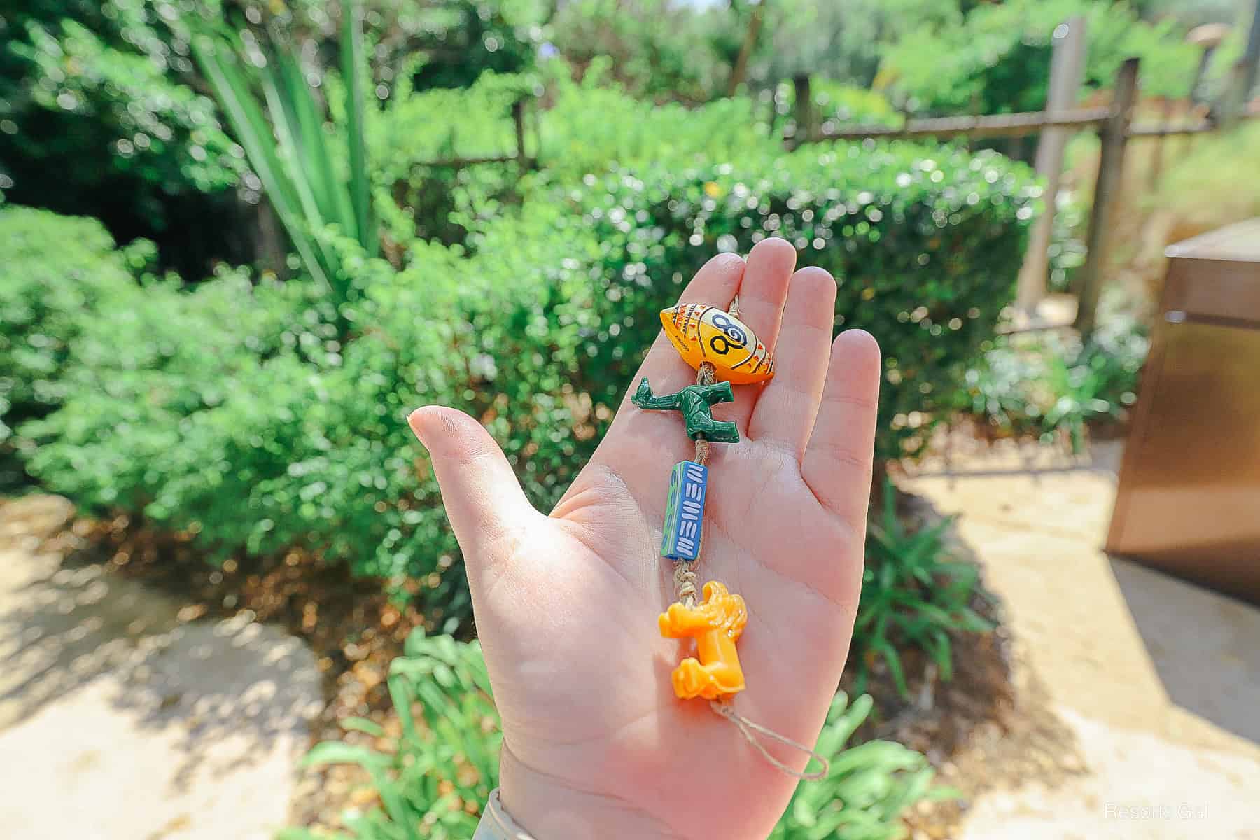 our completed String of Memories with the completion bead 