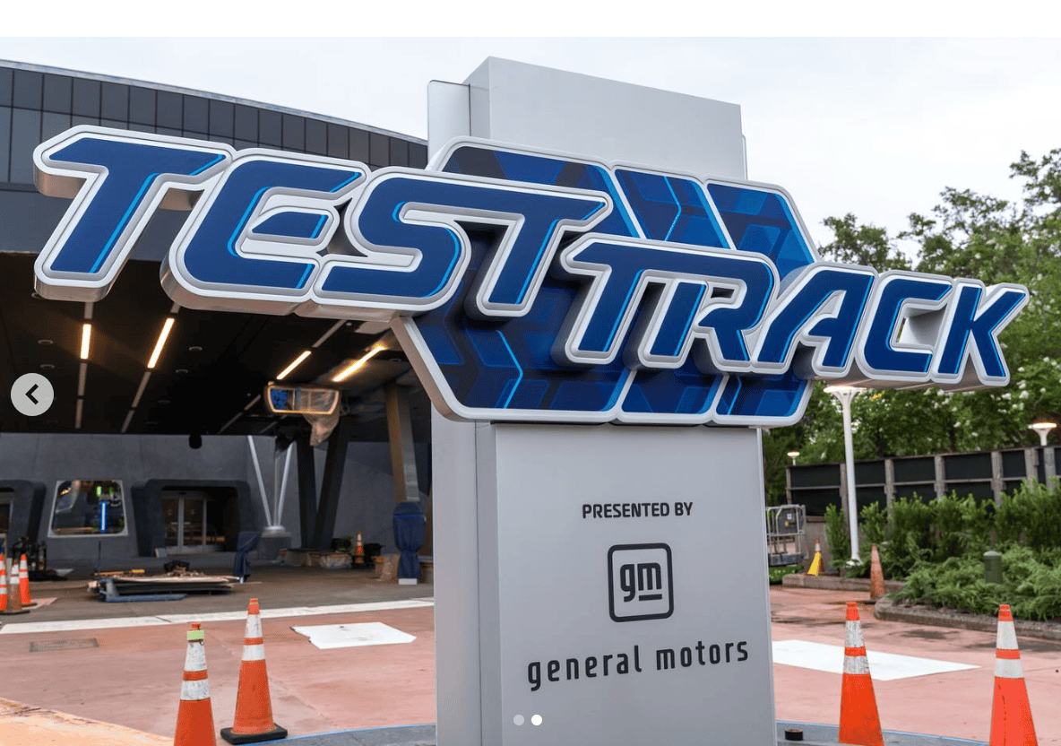 New Marquee installed at Epcot