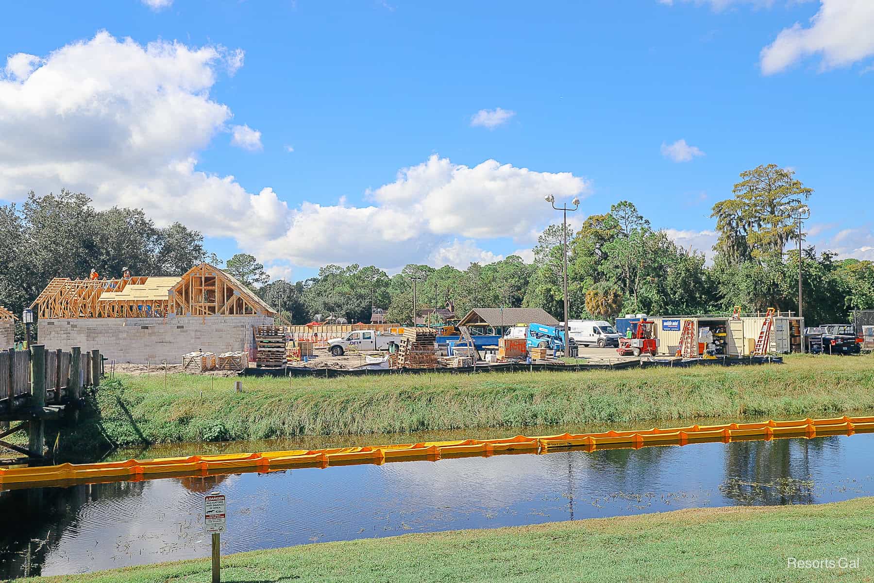 Photos: Disney’s Fort Wilderness Pool Expansion Project in Late October