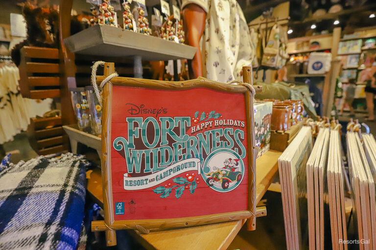 New Fort Wilderness Resort-Branded Merchandise Features Classic Characters (2025 Report)