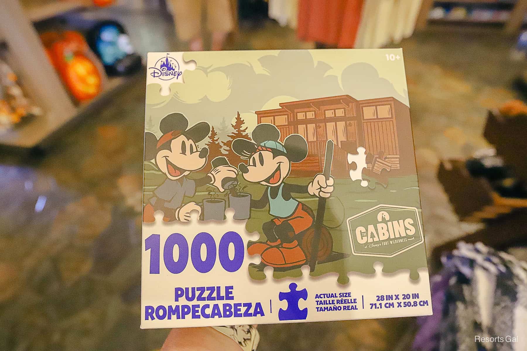 a Fort Wilderness puzzle