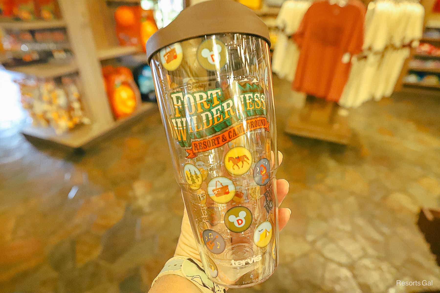 a Fort Wilderness tumbler
