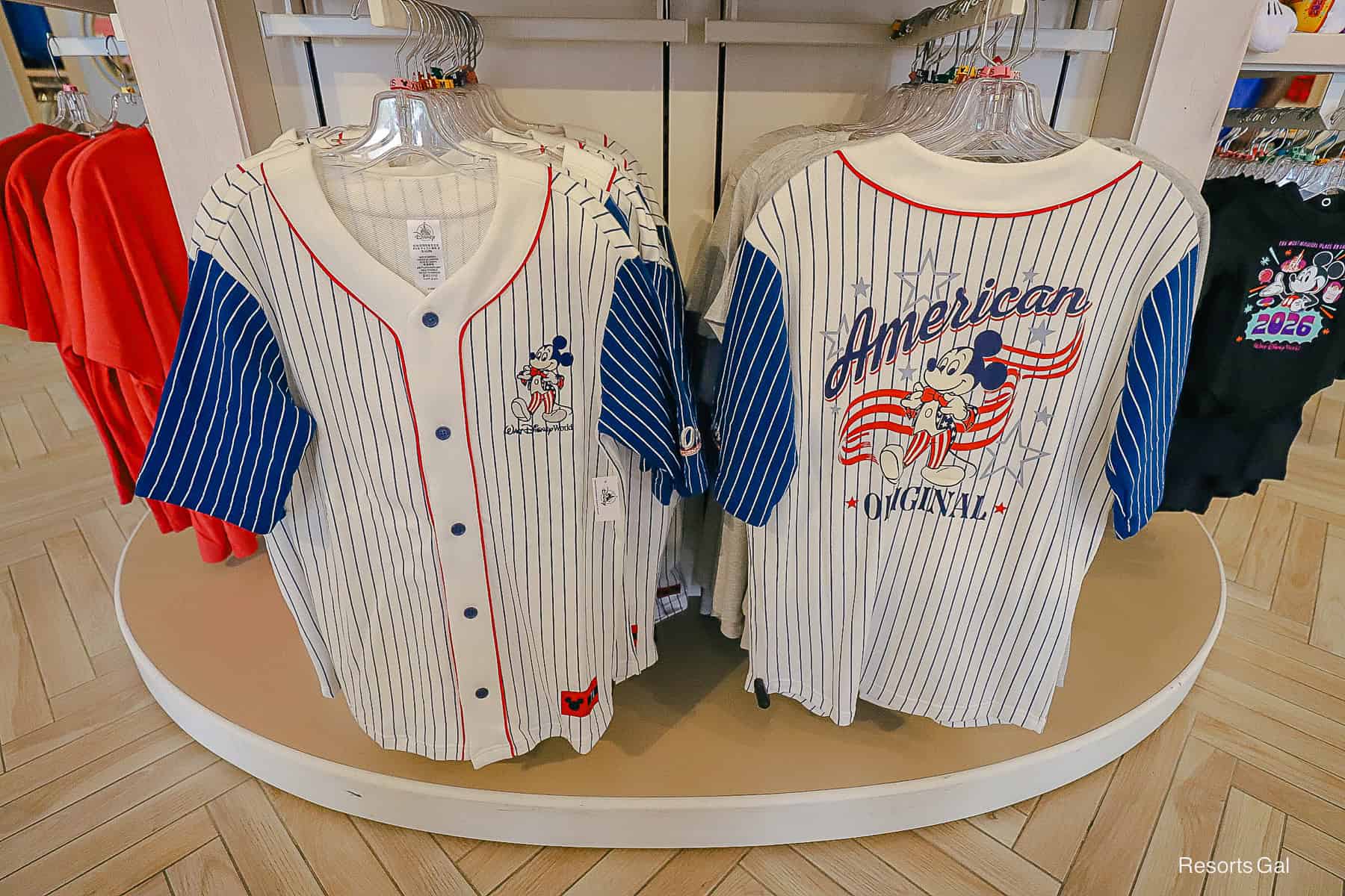Fourth of July Jersey with Mickey Mouse 