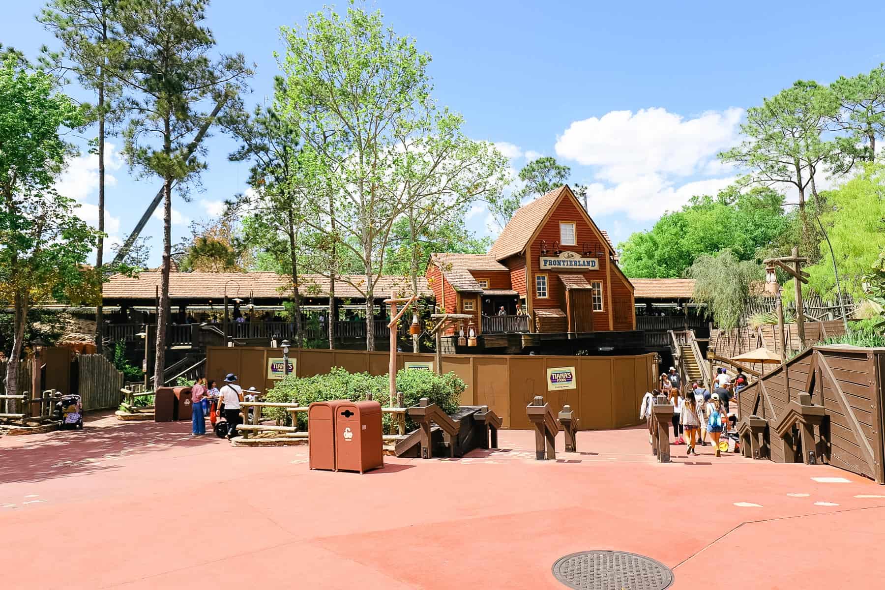 Frontierland Station (A Stop on the WDW Railroad at Magic Kingdom)