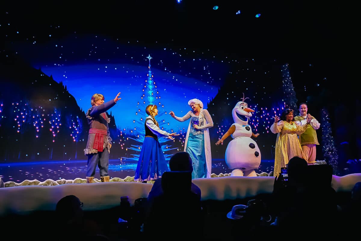 Frozen Sing Along Celebration Disney World