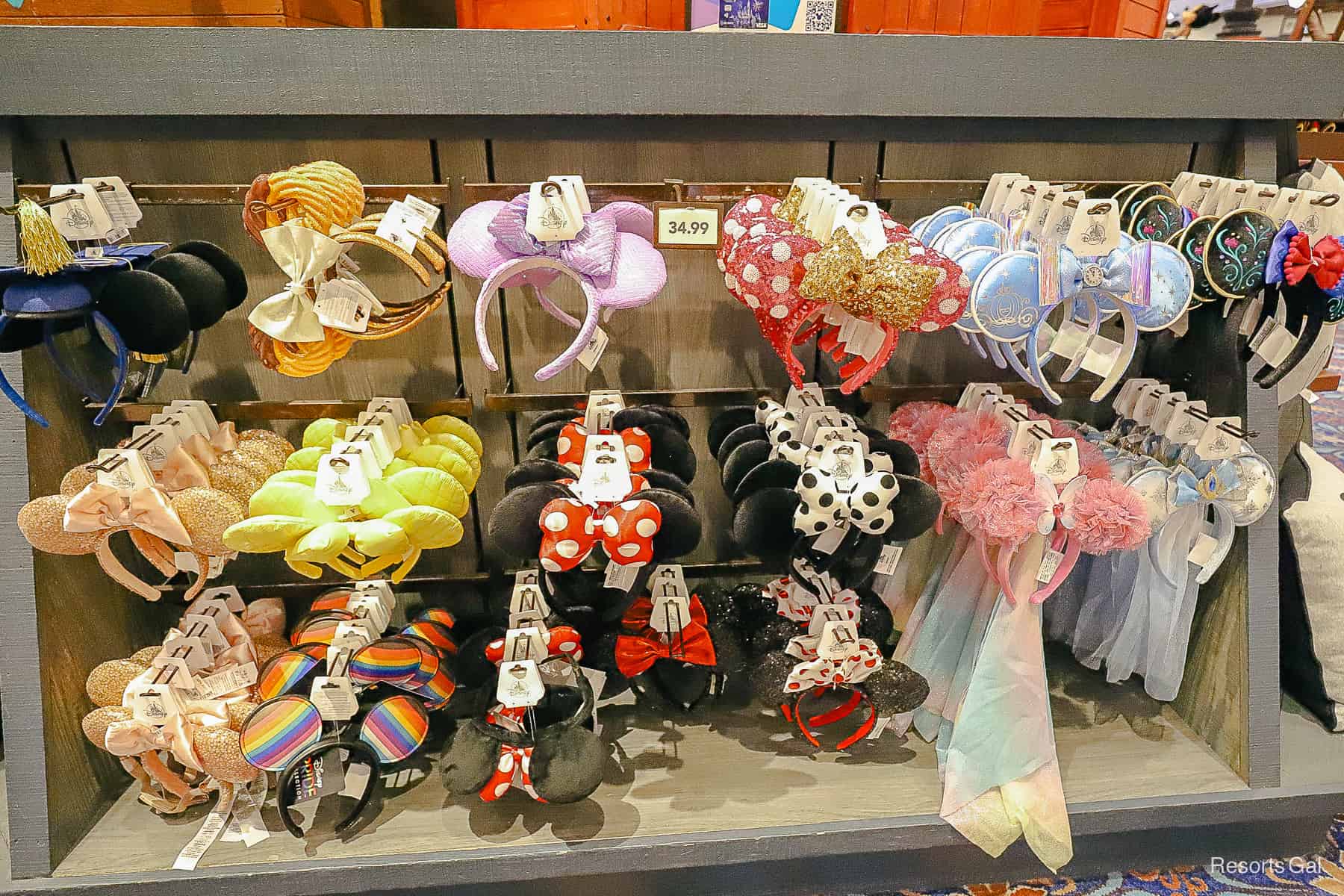 Minnie Ears display in Fulton's General Store 