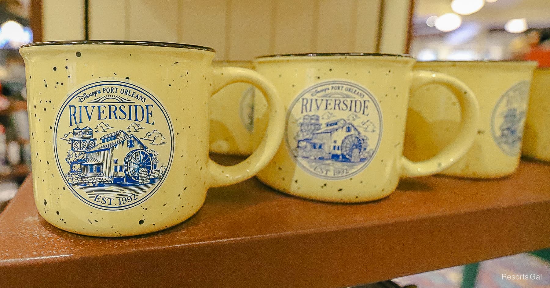 mugs branded to Port Orleans Riverside 