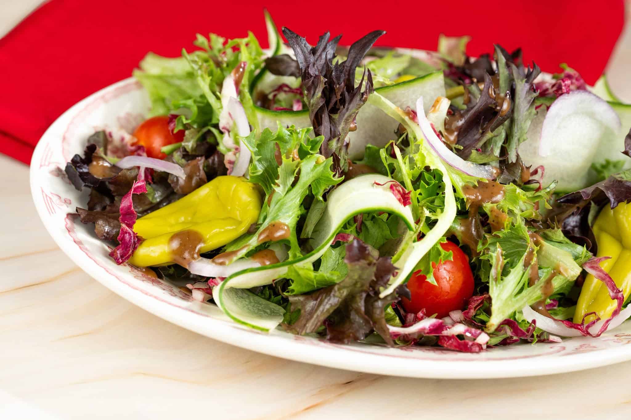 Garden Salad at Tony's Town Square Restaurant Magic Kingdom