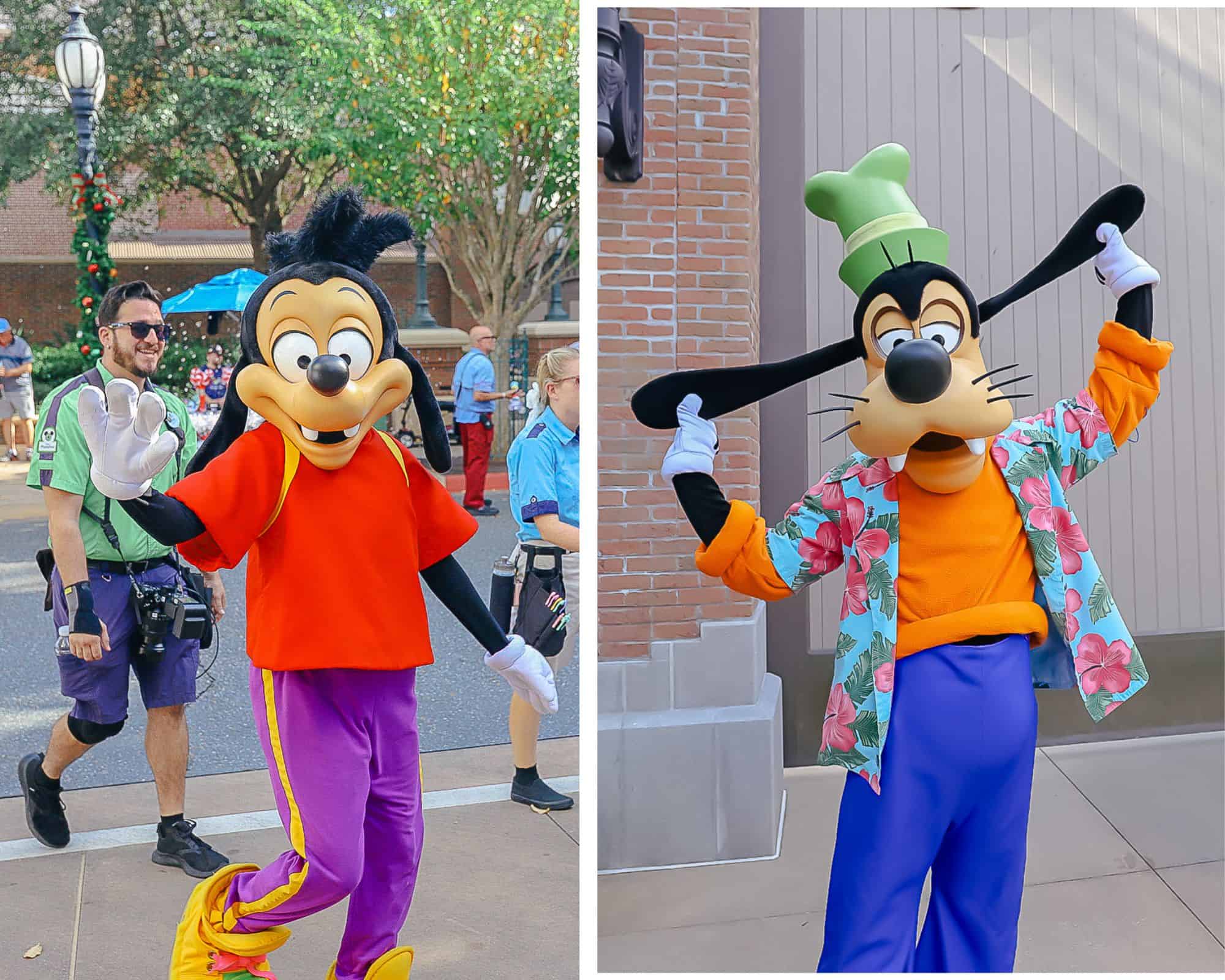 Meet Goofy and Max Goof on Grand Ave at Disney’s Hollywood Studios