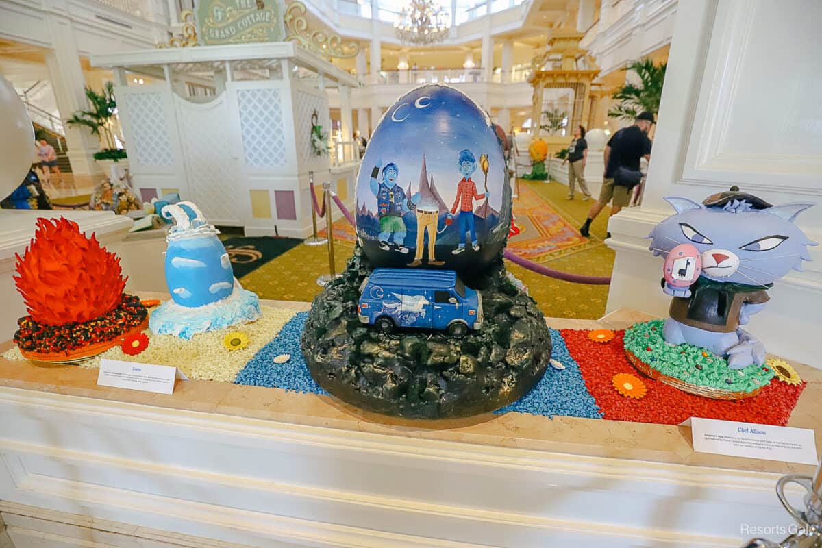 EggClusive Photos of Disney's Grand Floridian's Easter Egg Display (2024)