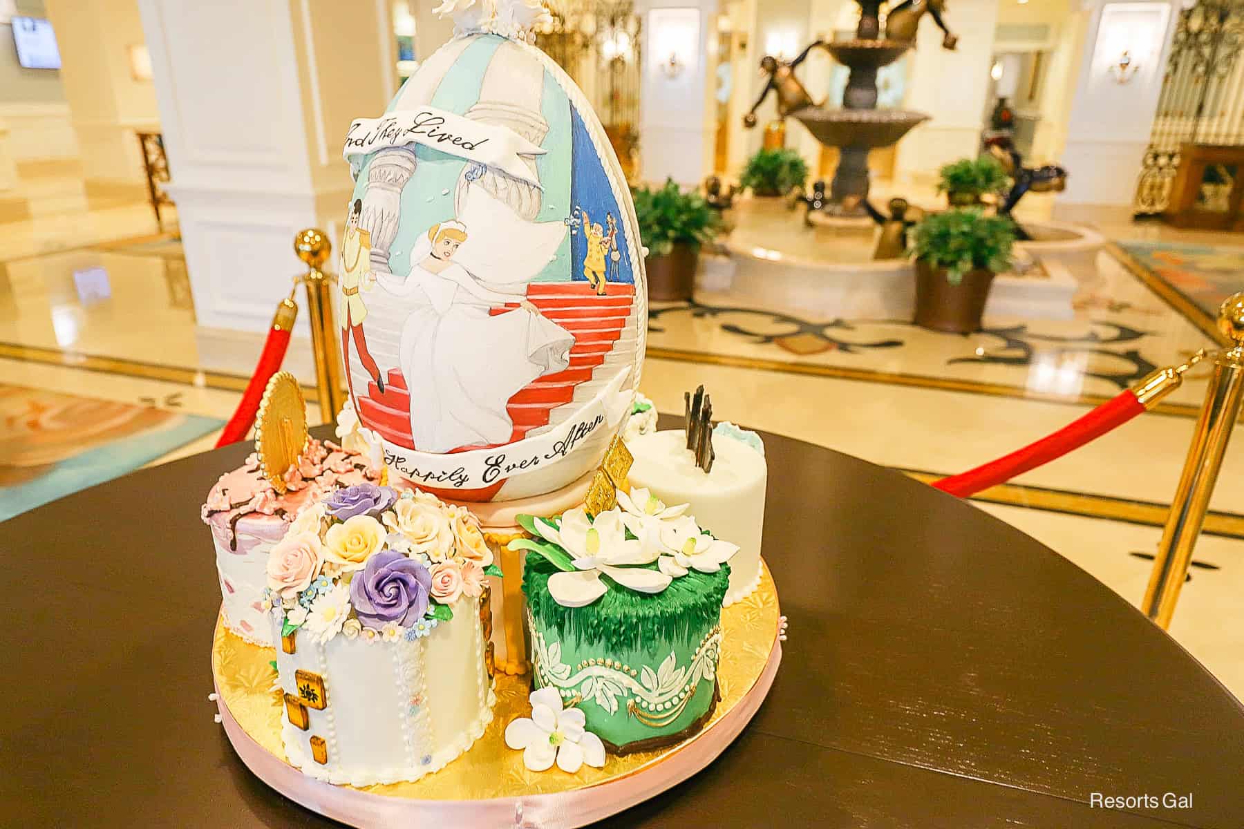 an Easter egg in the Grand Floridian Villas wing