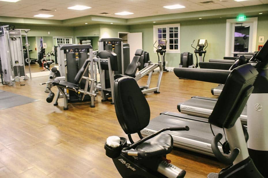 disney world yacht club gym