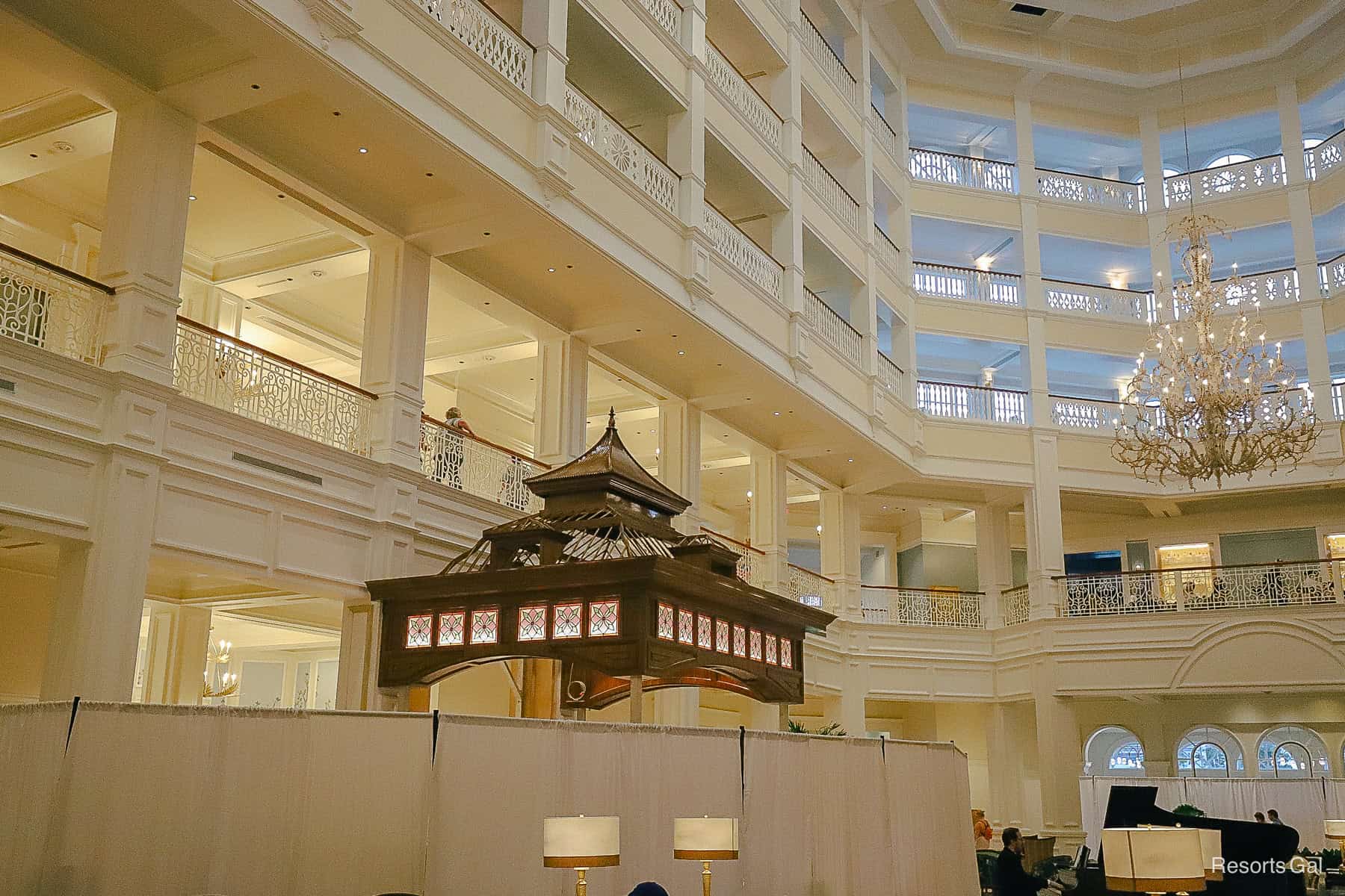 the top of the birdcage bar shows how panels have been added