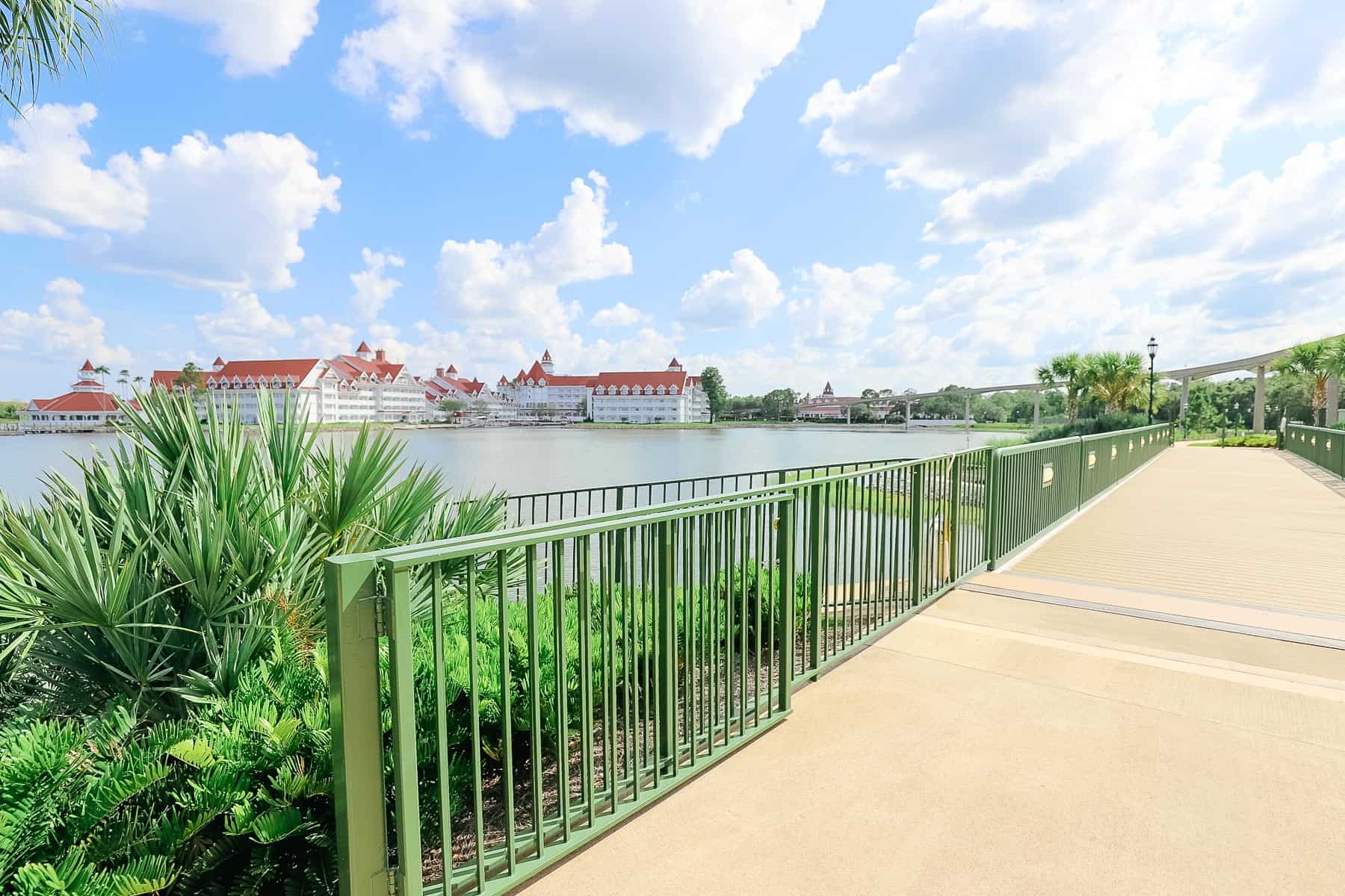 walkway to Magic Kingdom was added to the Grand Floridian as an earlier update 