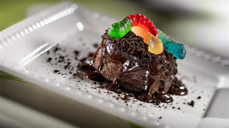 Worms Everywhere Cake