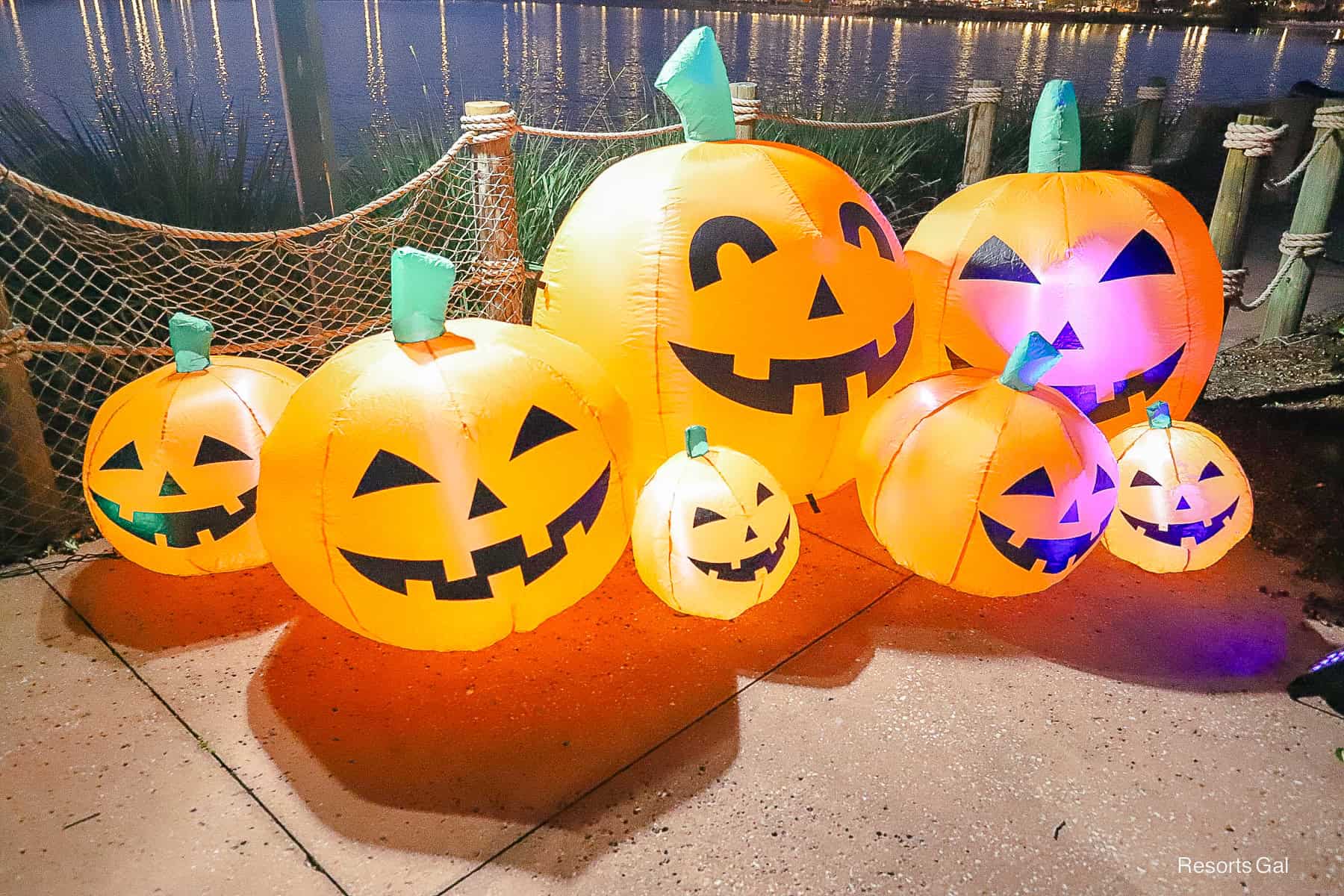 blow up Halloween at the Caribbean Beach Resort