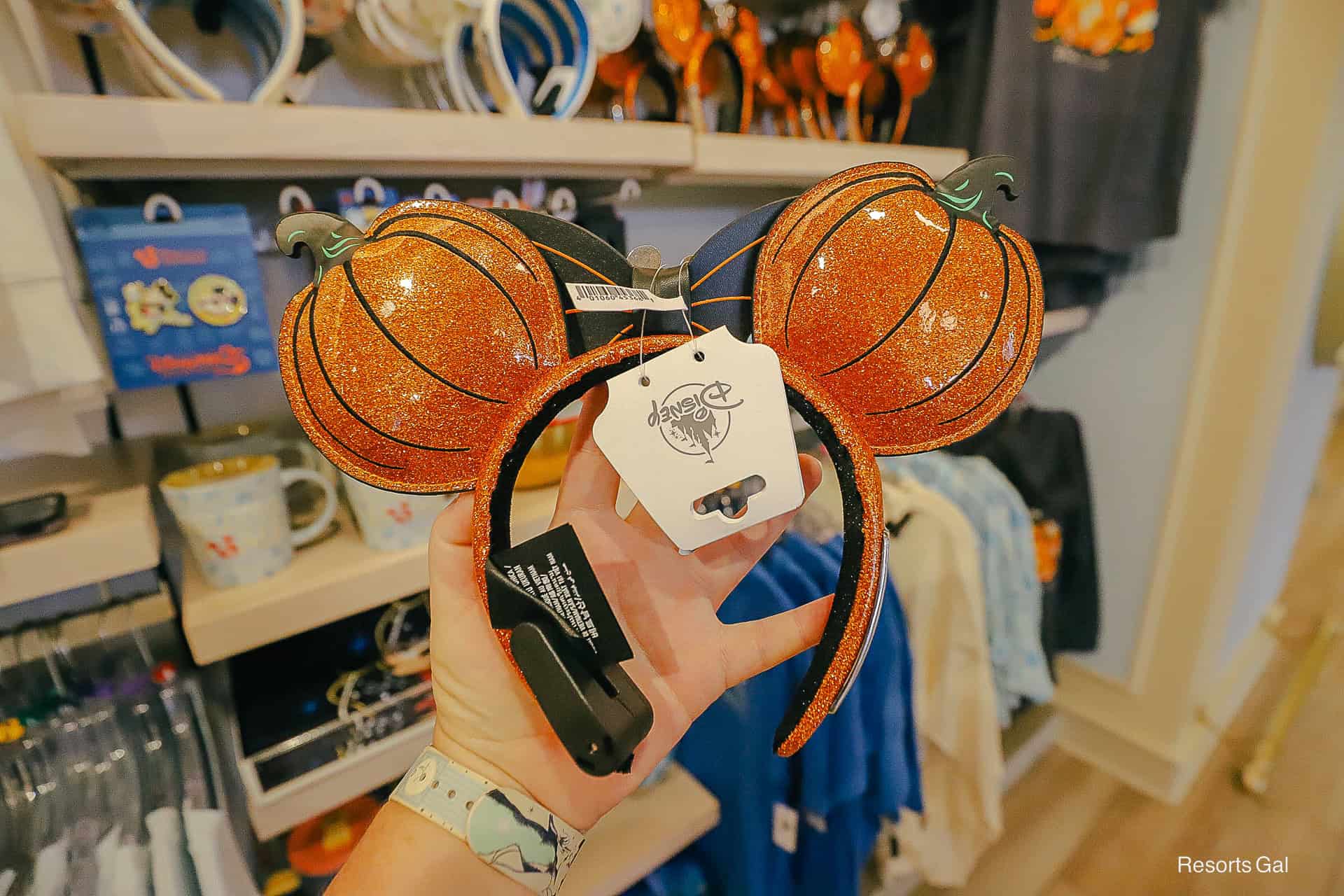 back of the 2026 Disney Vacation Club Ear Headband