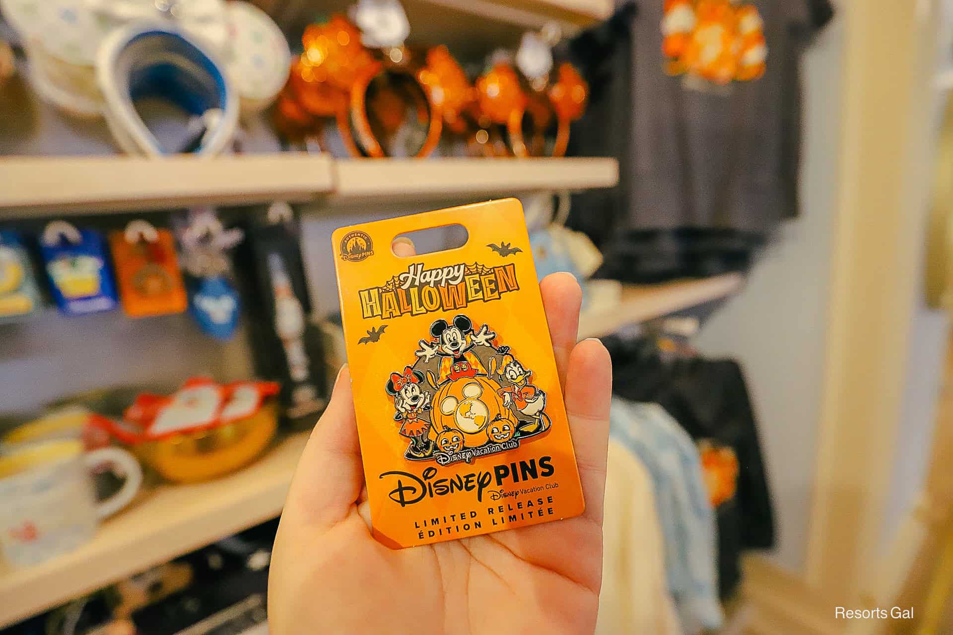 2026 Halloween Disney Vacation Club Pin