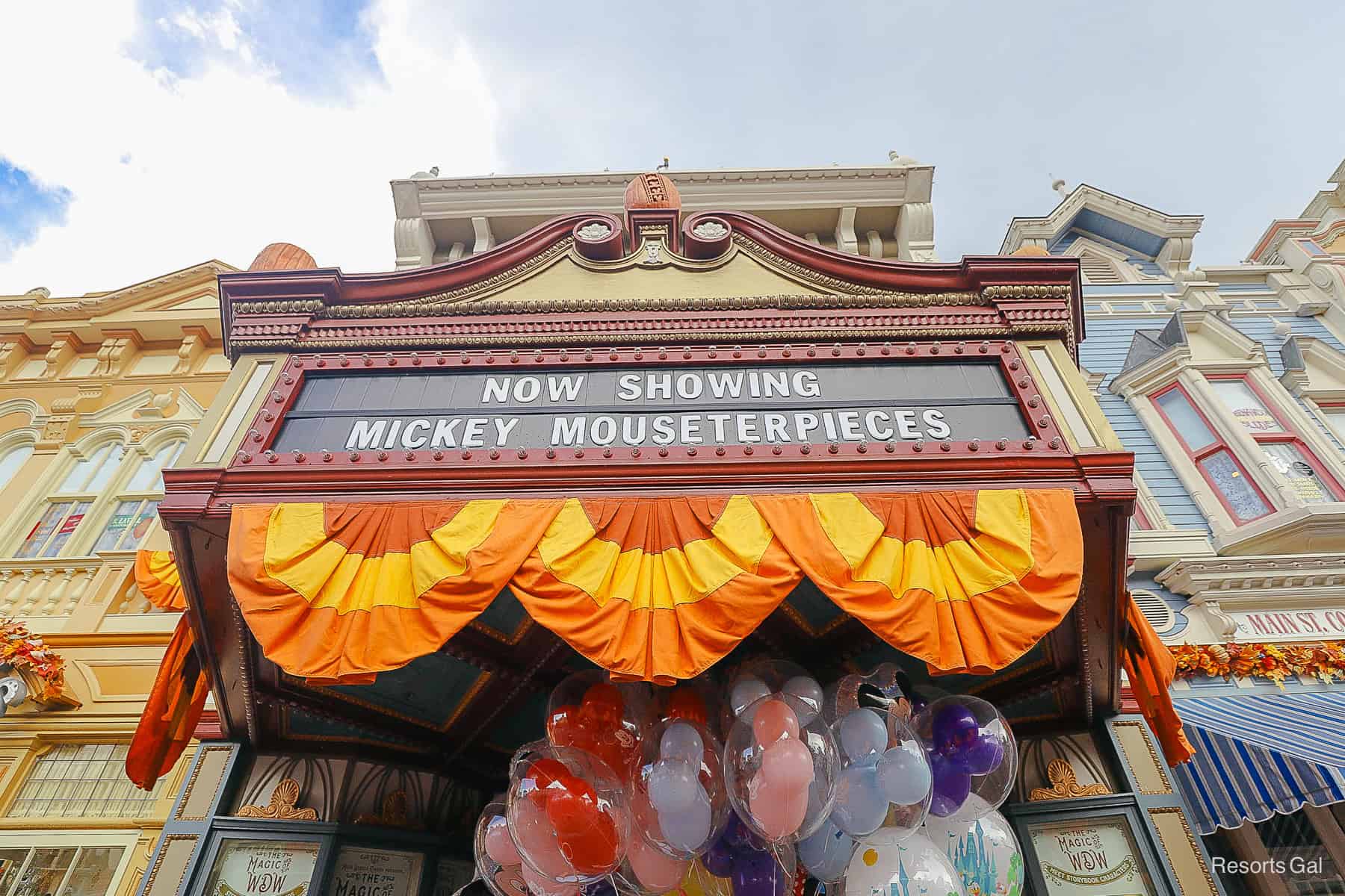 Magic Kingdom Halloween bunting