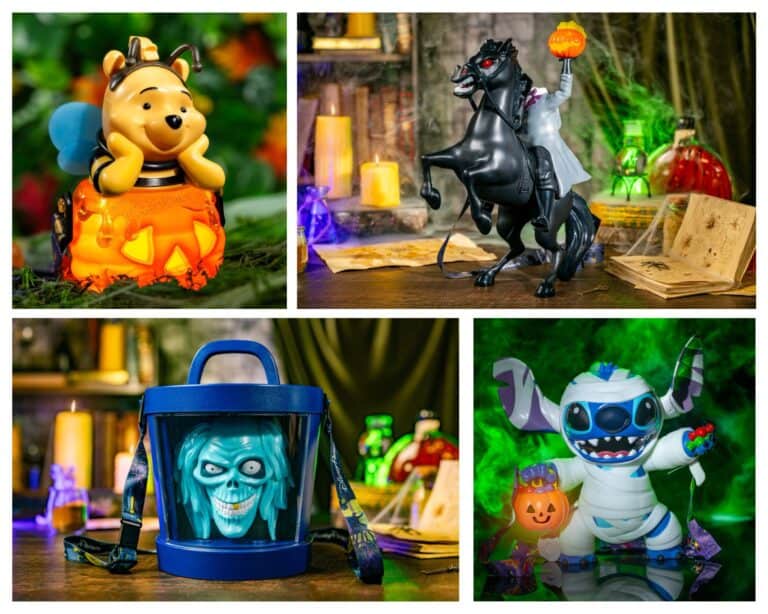 Headless Horseman and Other Halloween Popcorn Buckets Disney World 2026