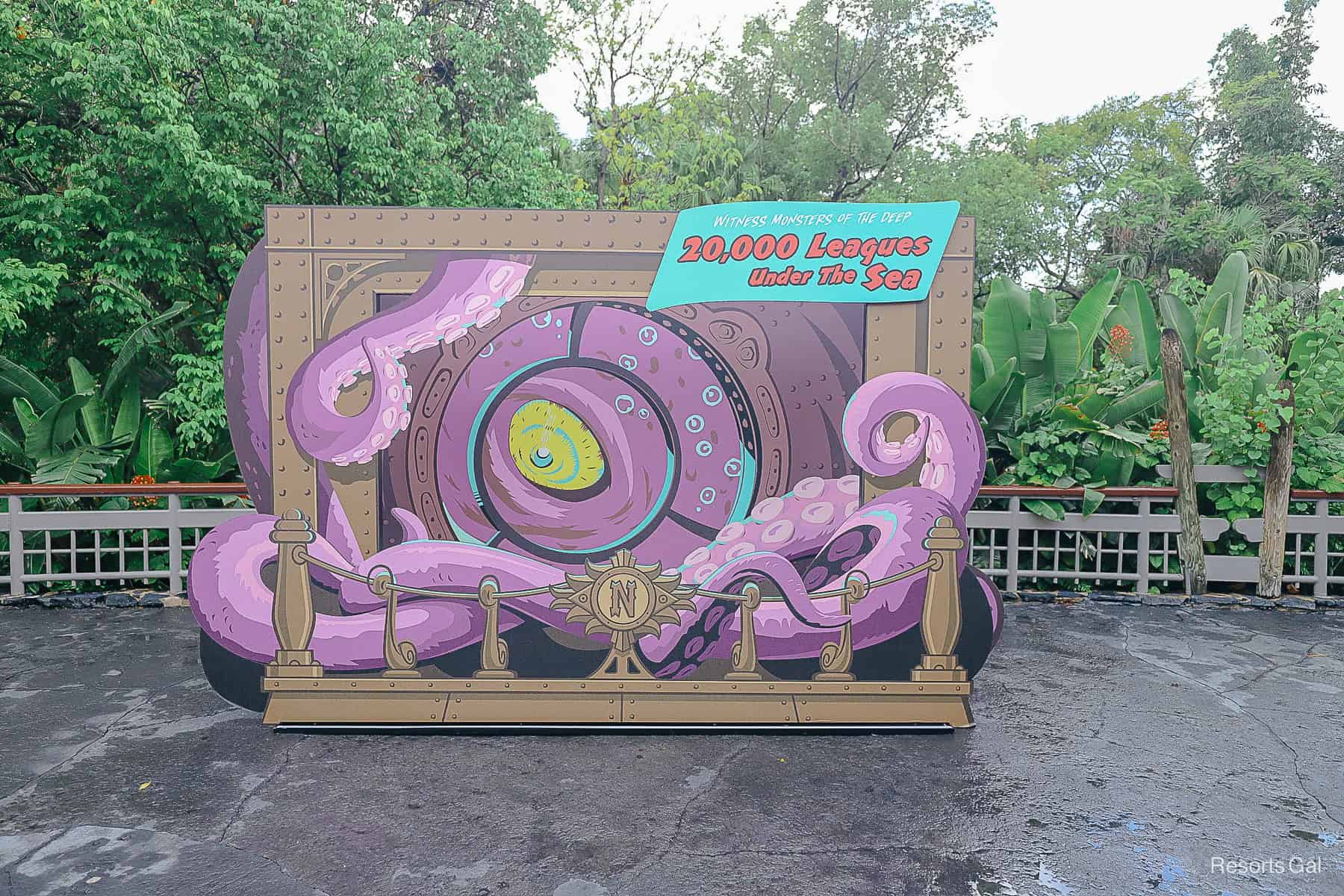 20,000 Leagues Under the Sea Step In Box in Adventureland 
