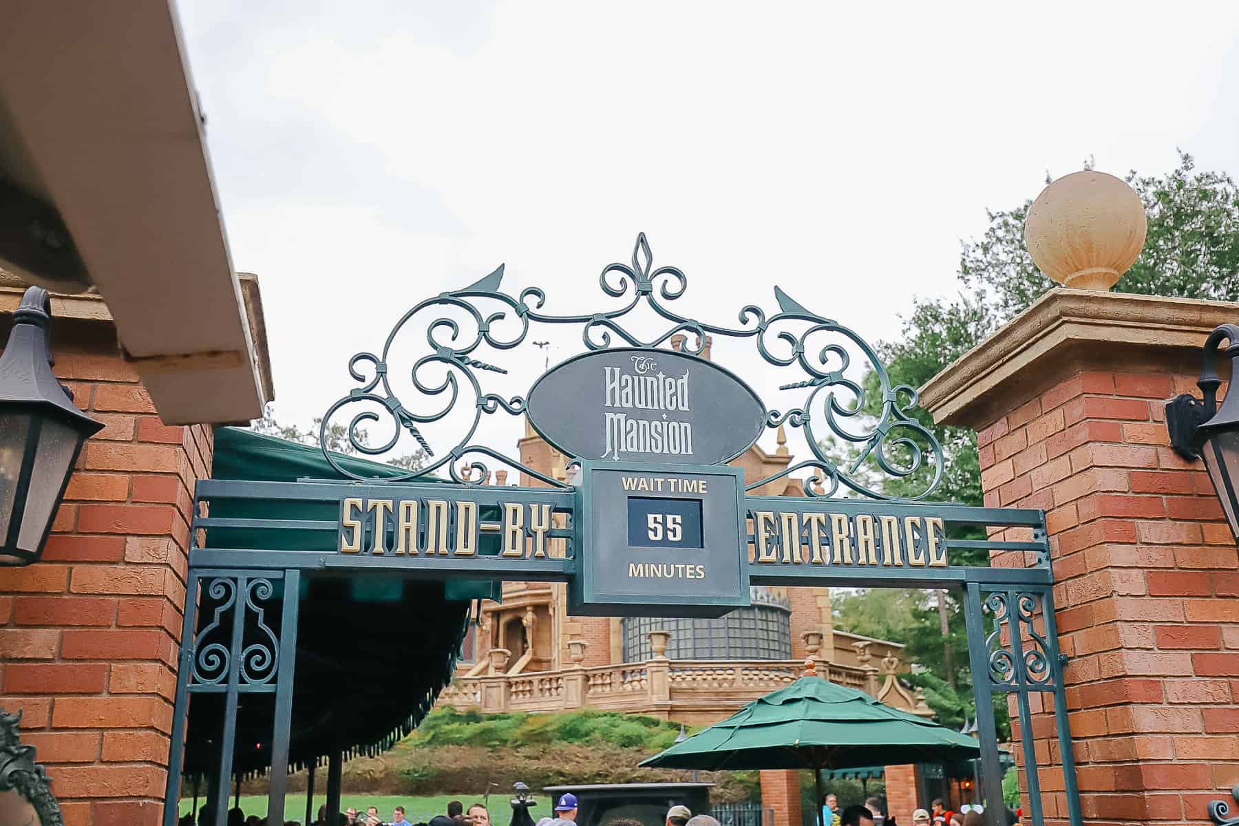 Haunted Mansion Stand-by entrance 