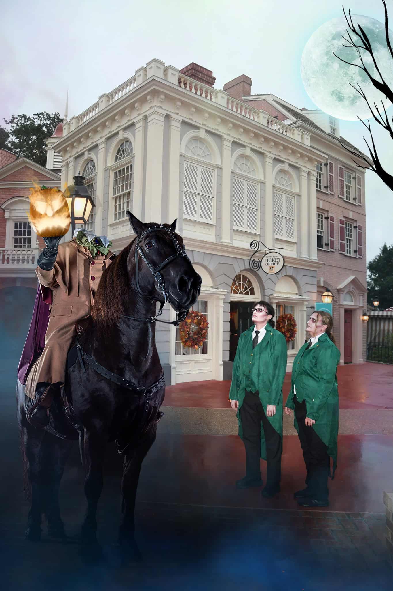 the headless Horseman photopass 