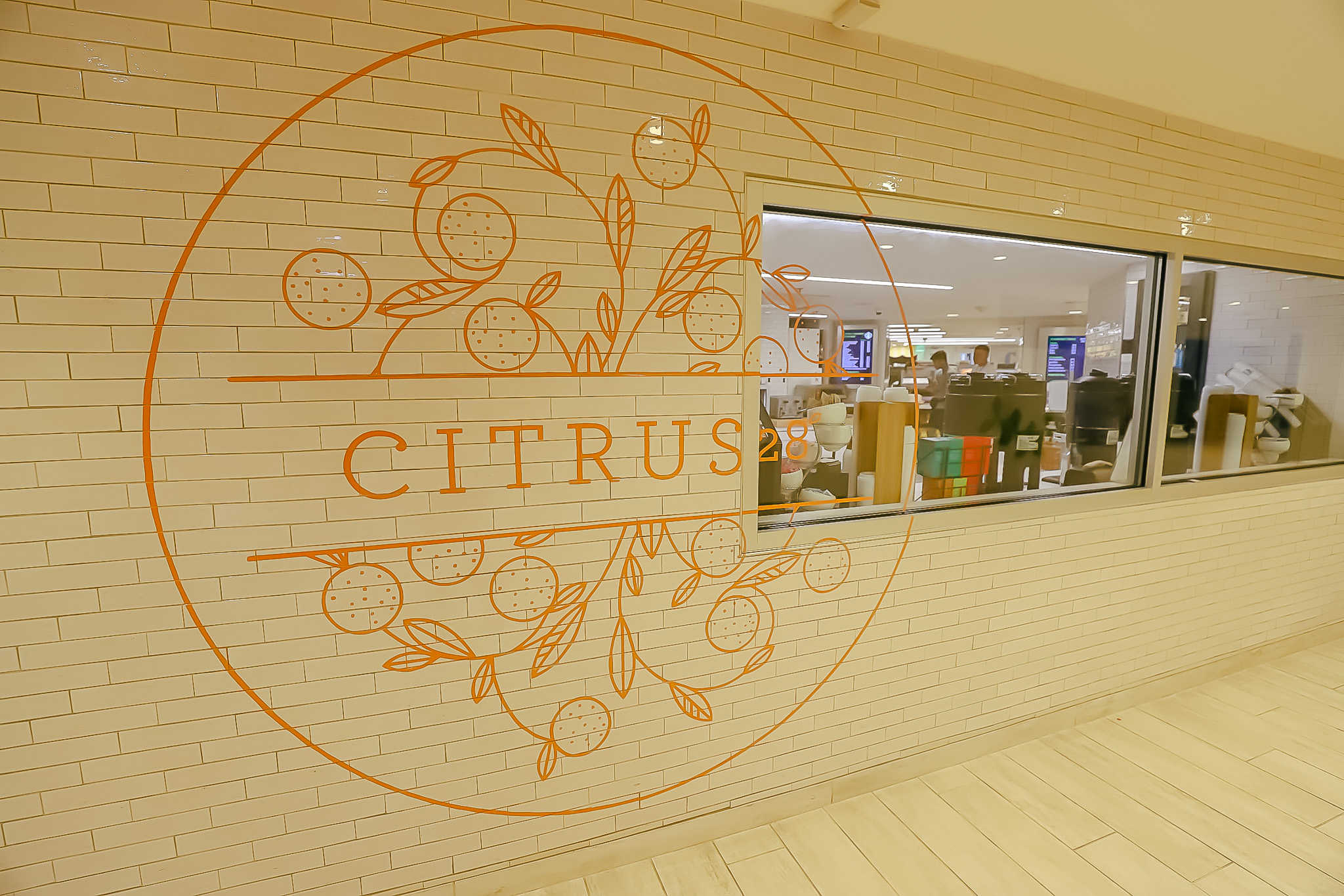 entrance to Citrus 29 quick service restaurant 