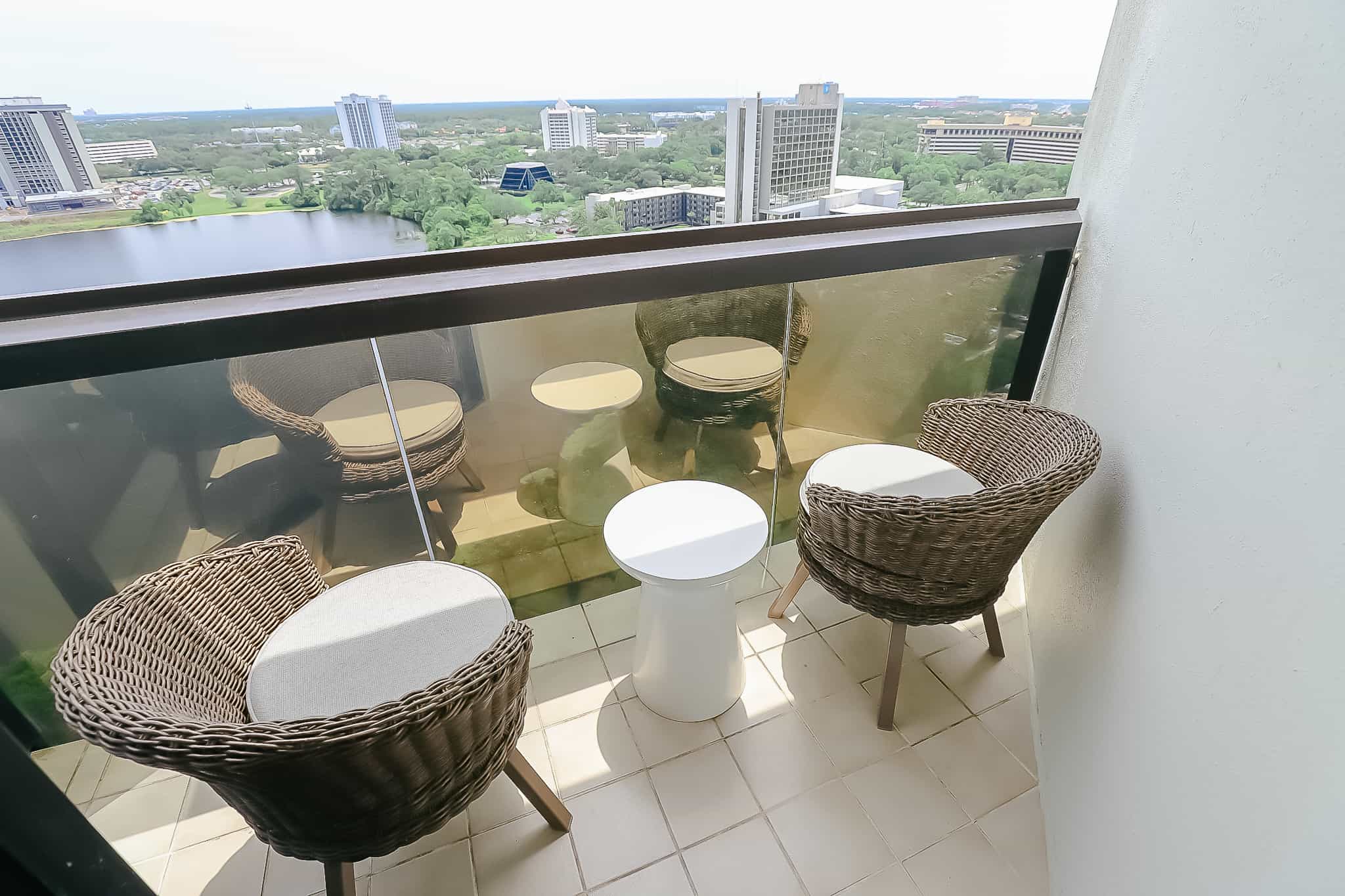 hotel room balcony