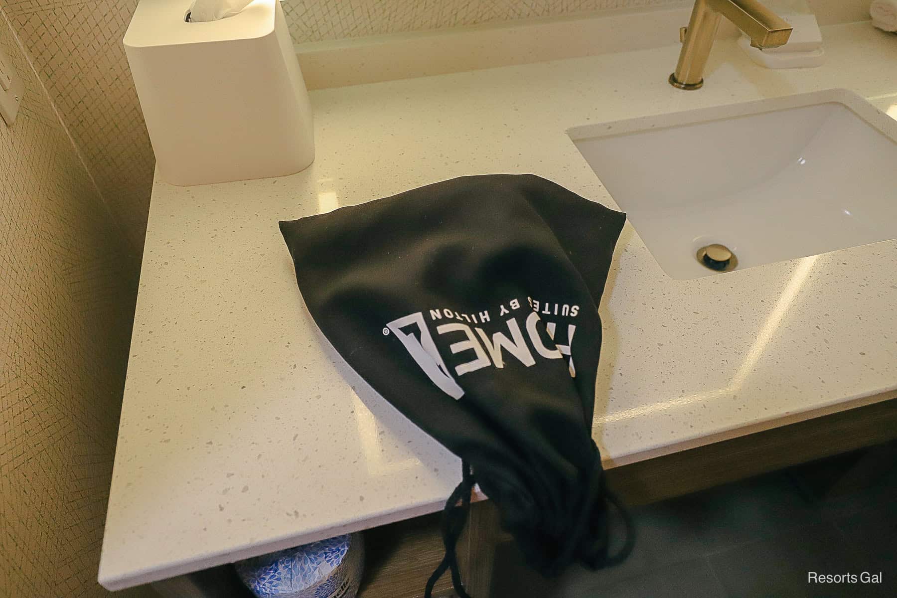 a hairdryer in a bag 