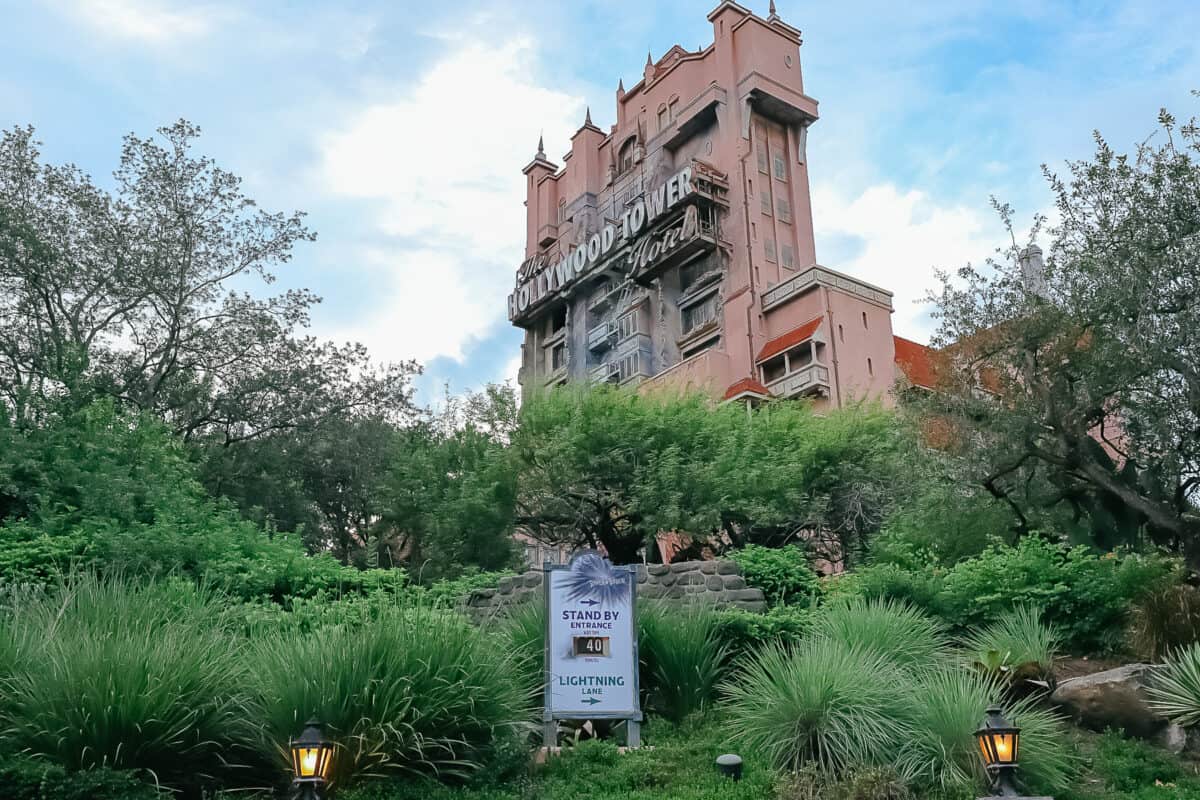 The Twilight Zone Tower of Terror at Disney's Hollywood Studios