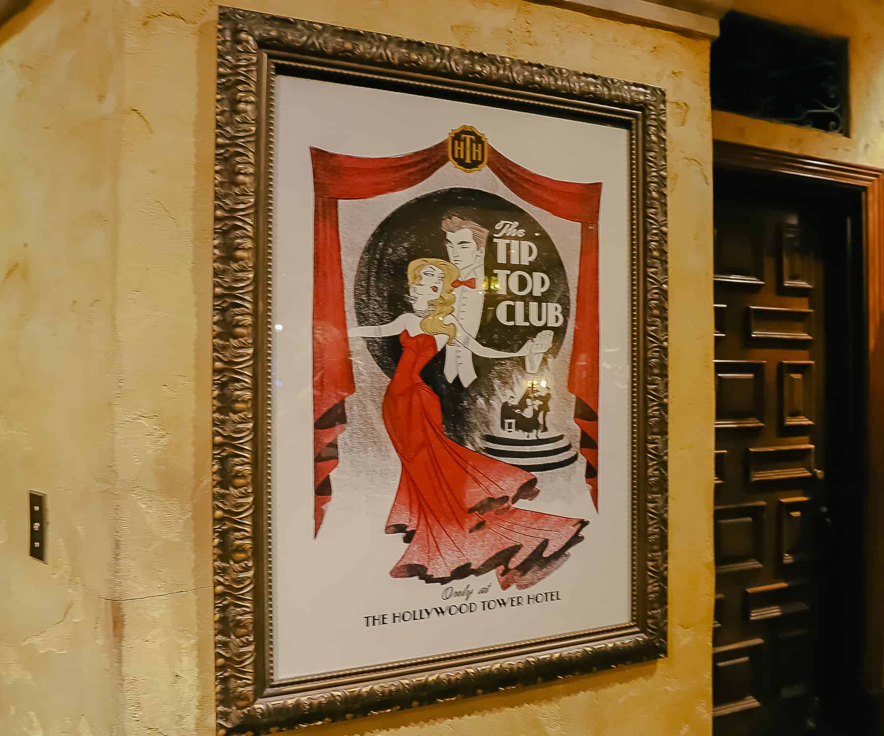 a poster that reads The Tip Top Club 