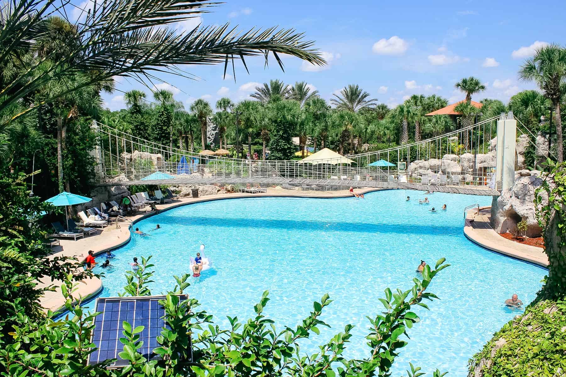 hotel pool at an off-site resort 