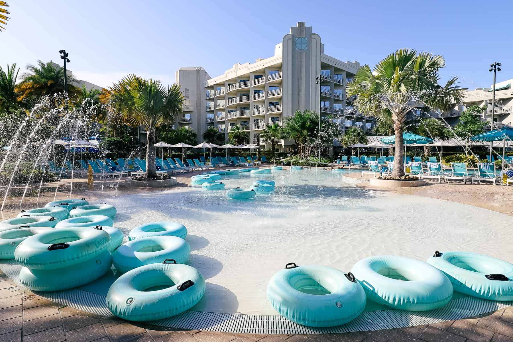 Float Lagoon at Buena Vista Palace near Disney World 