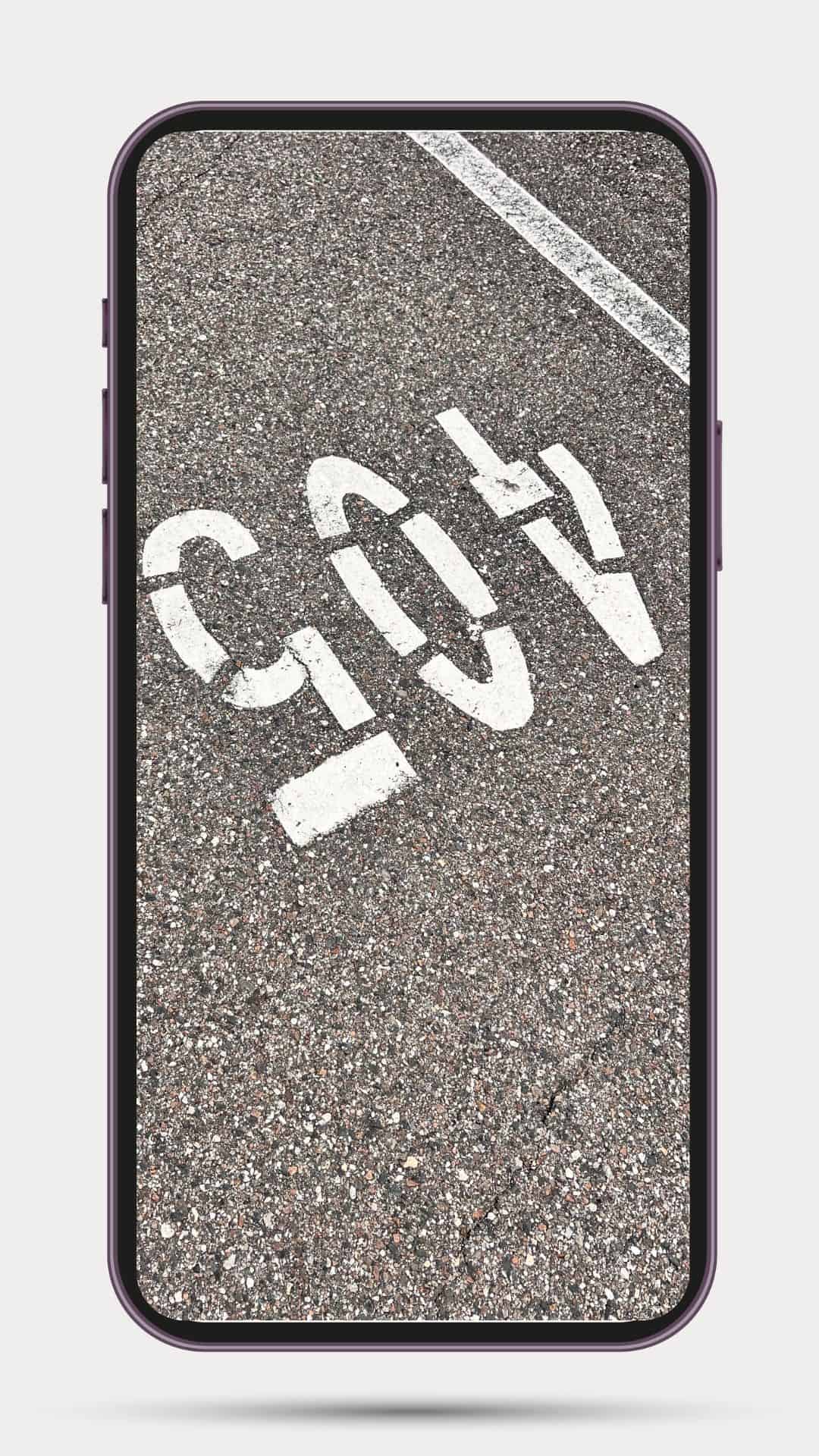 a backup plan where you take a photo of the row where you parked 