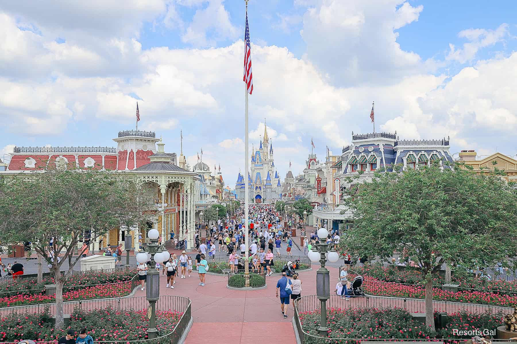 guests walking down Main Street USA at Disney World planning guide feature