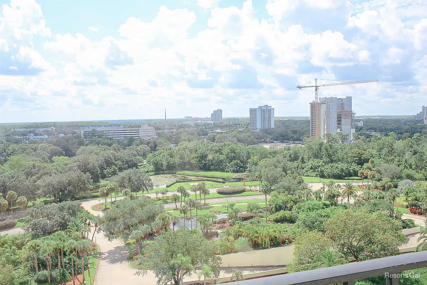 view of the Orlando Skyline 