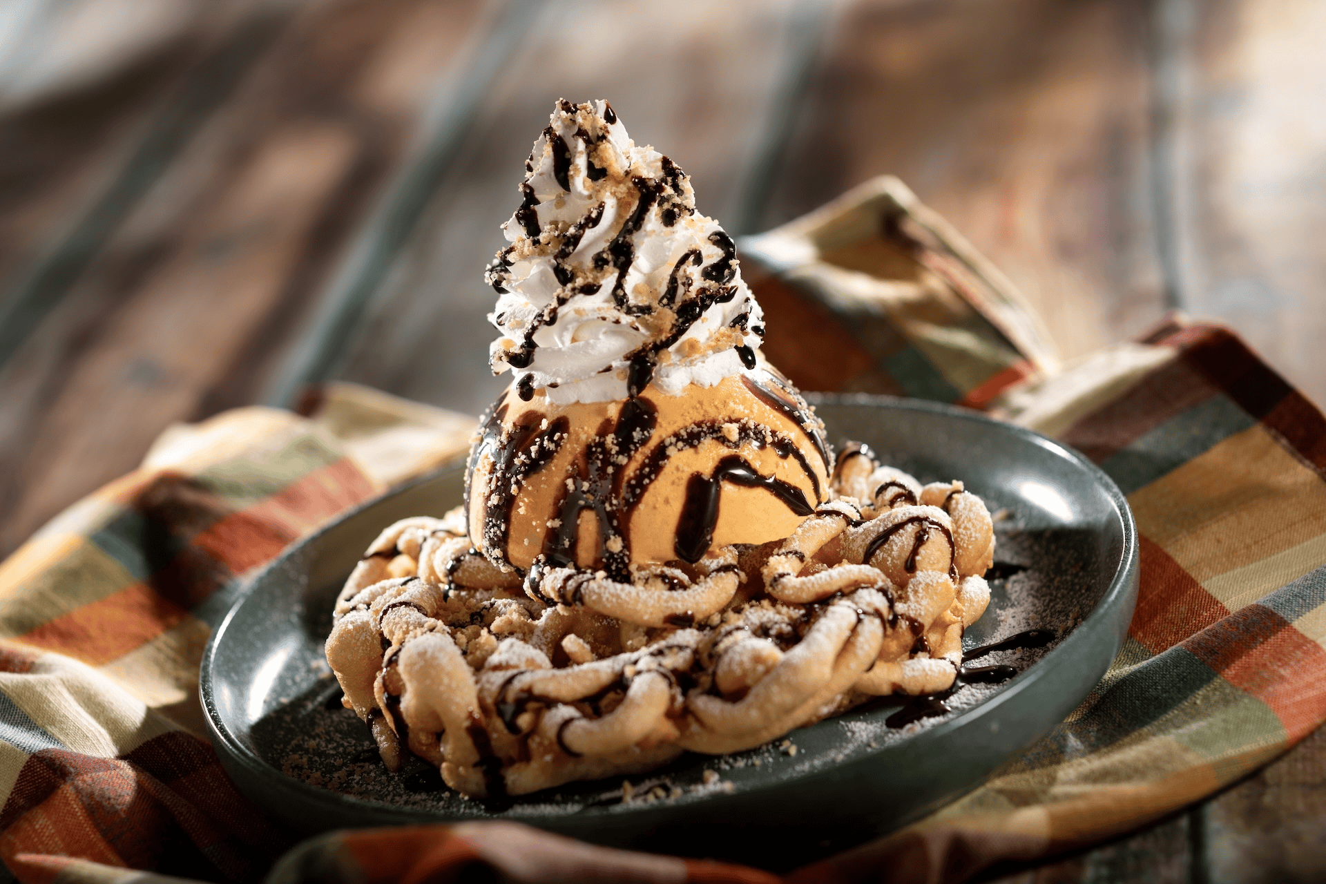 Funnel Cake at Epcot Food and Wine