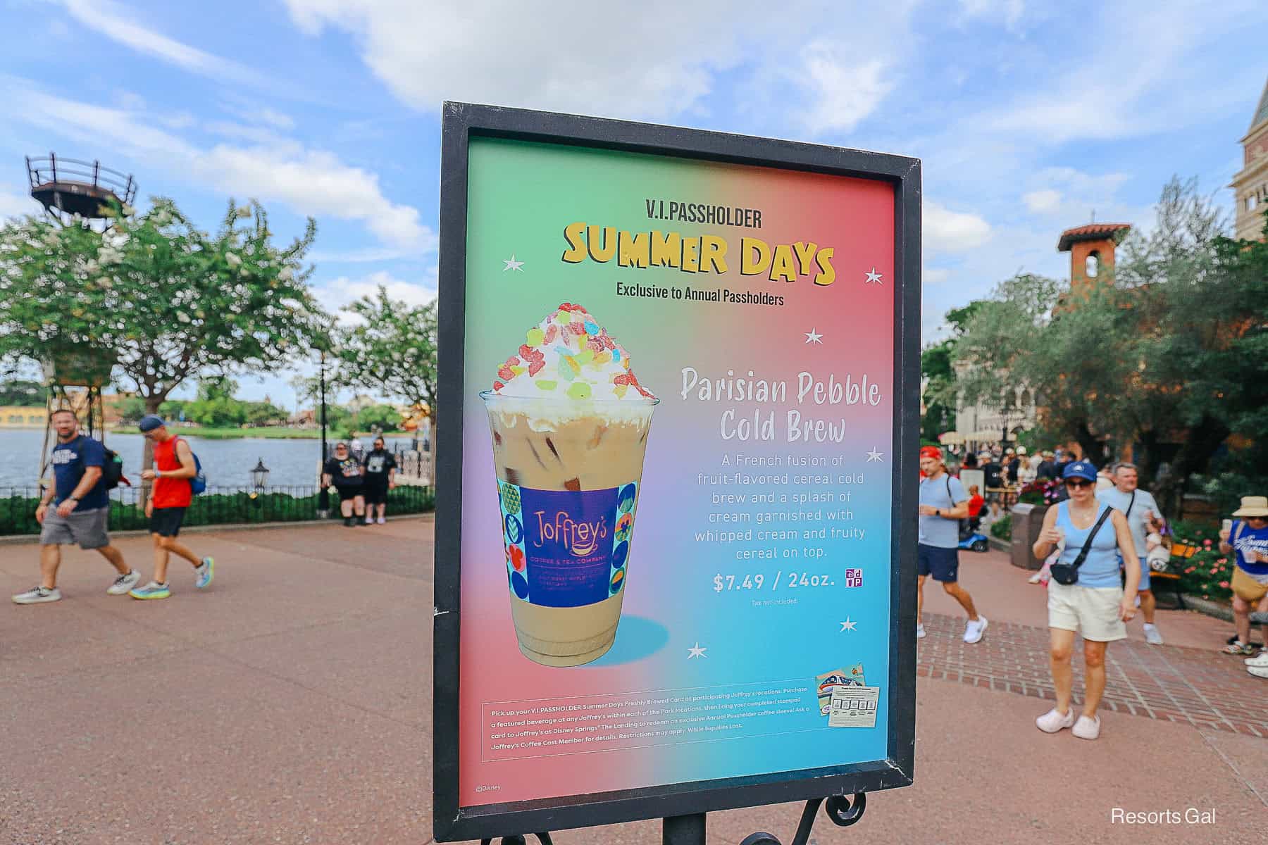 Joffrey’s Coffee Challenge Announced for V.I.Passholder Summer Days