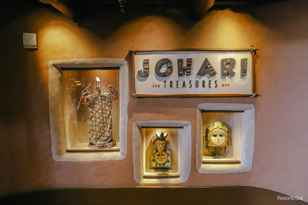 Johari Treasures gift shop temporarily closing for refurbishment.