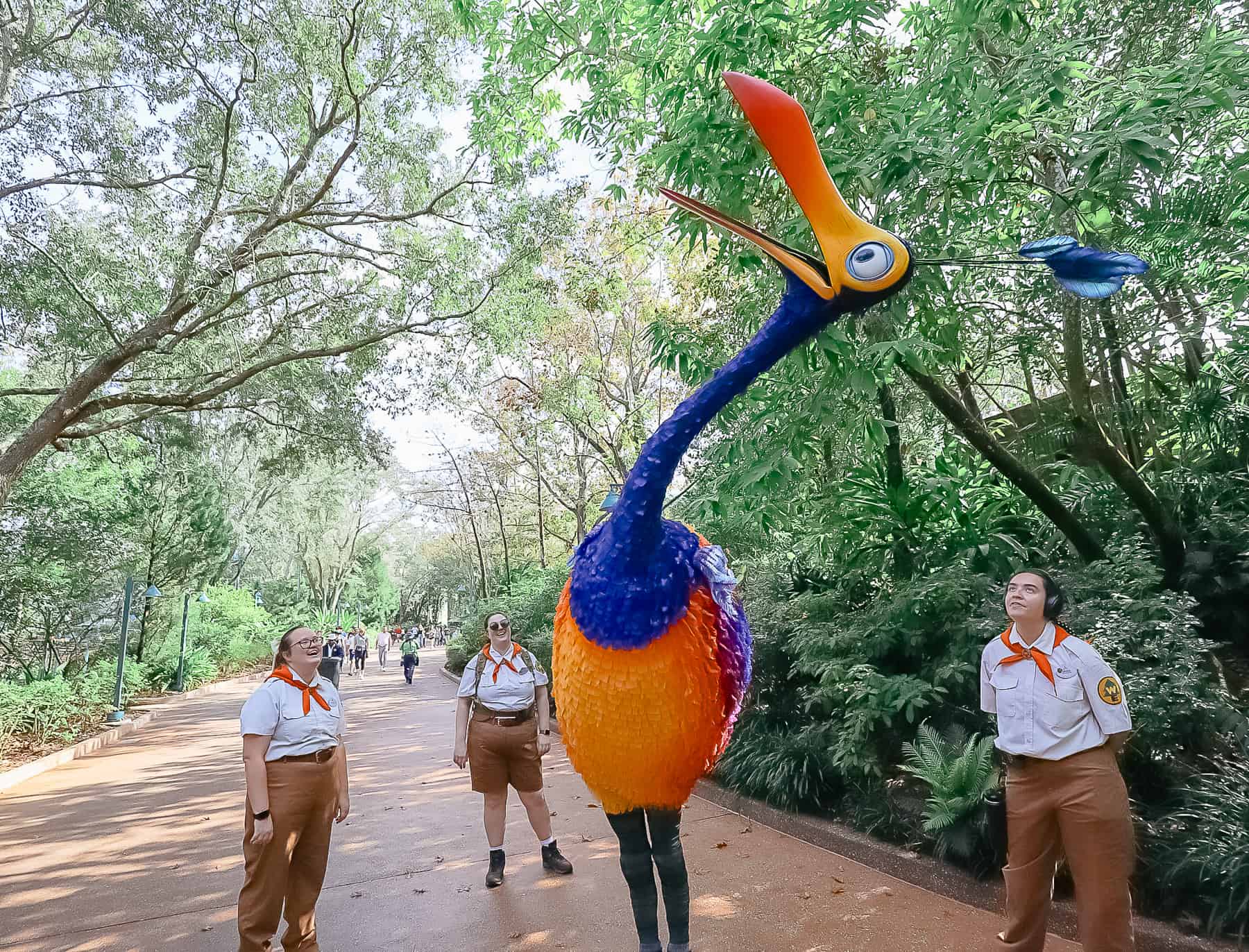 Meet Kevin at Disney's Animal Kingdom