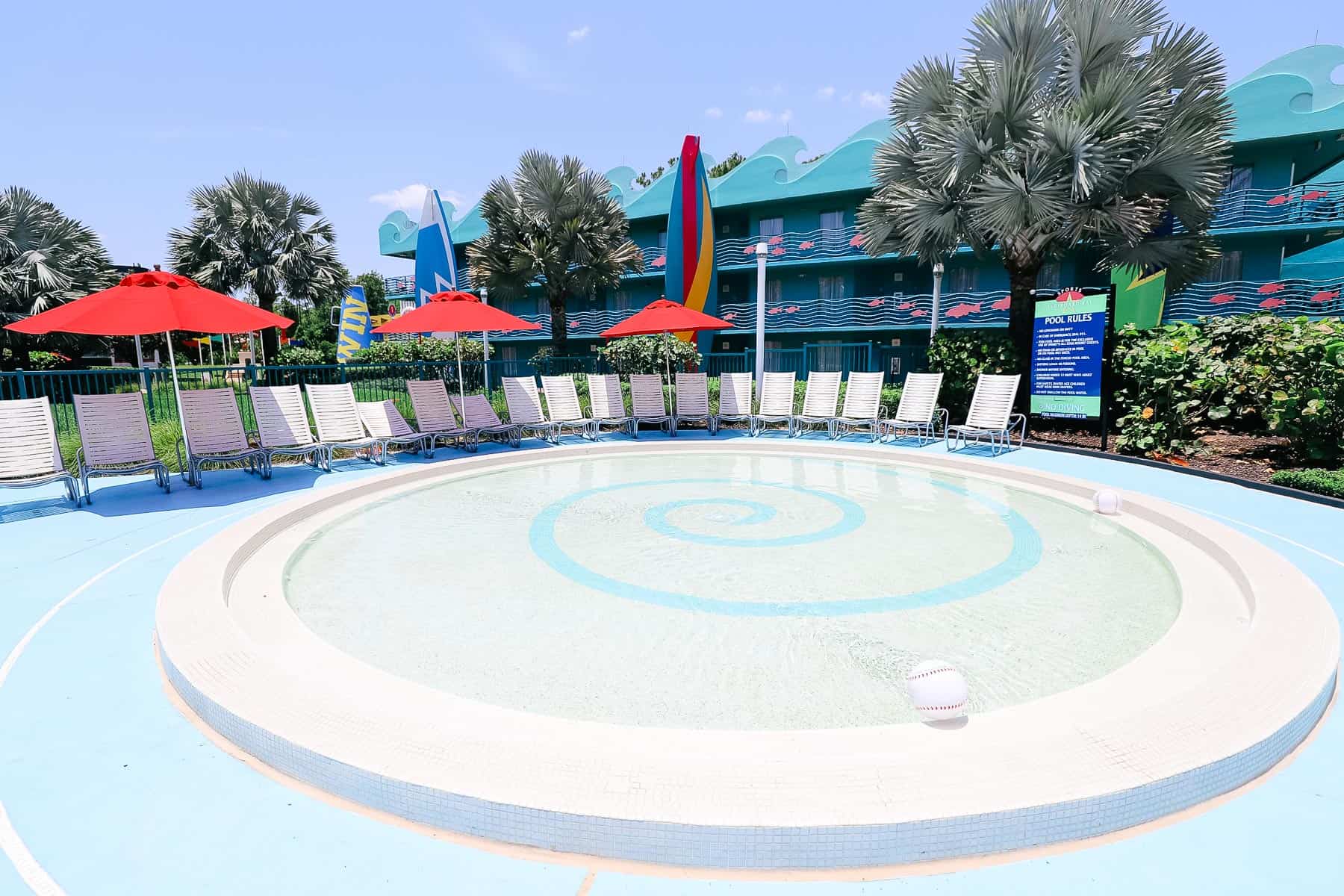 Kiddie Pool at Disney's All-Star Sports 