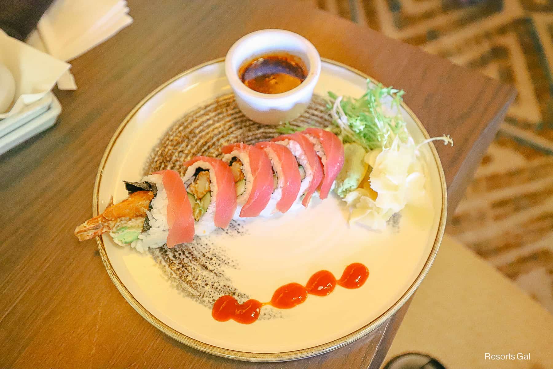 Kona Cafe's Shrimp Firecracker Roll