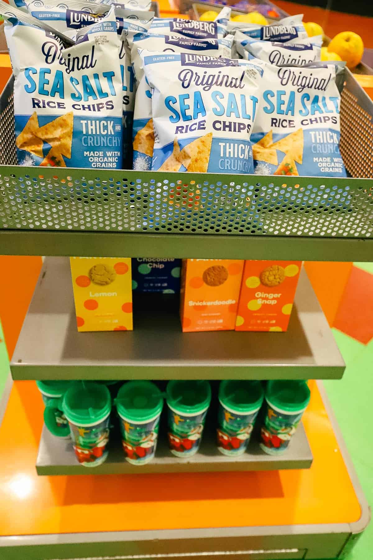 a box of Sea Salt Chips in Landscape of Flavors 